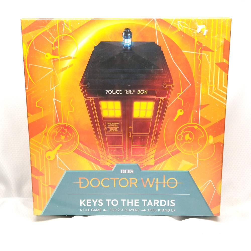 BBC Doctor Who Keys To The Tardis Board Game 2018 Sci-Fi Factory Sealed